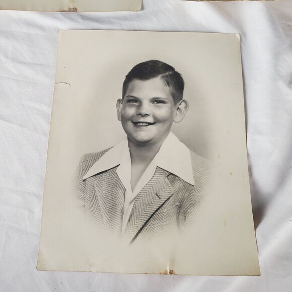 Vintage Portrat Set Of 3 8x10 B&W - Picture 4 of 8